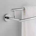 Delta Trinsic 24 in. Double Towel Bar, Chrome thumbnail 2