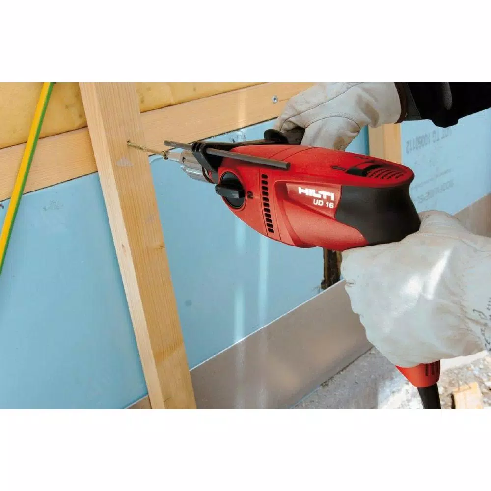 Hilti UD 16 Universal Wood Drill, 1/2 in. Keyed Chuck, 120-Volt Corded Drill/Driver