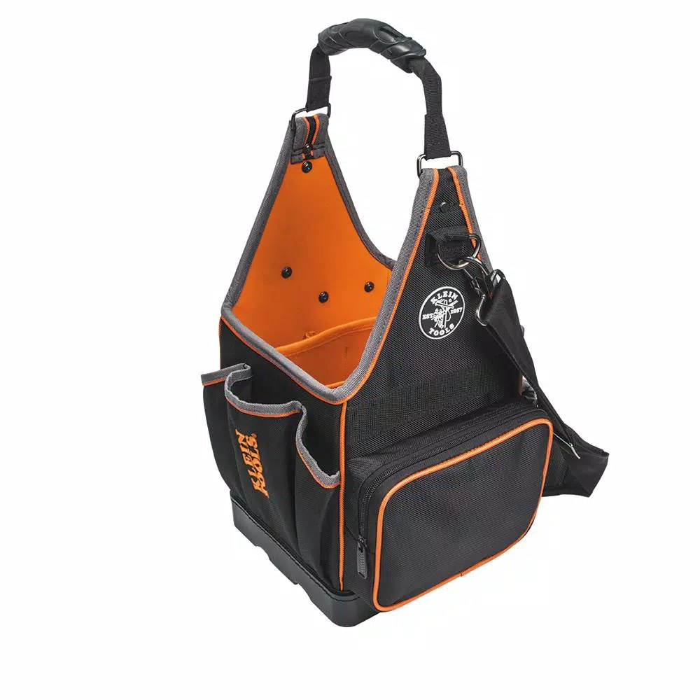 Klein Tools 3-Piece Tradesman Pro Tool Set with 8-Inch Tote, Long Nose Pliers, and 6-in-1 Multi-Nut Driver