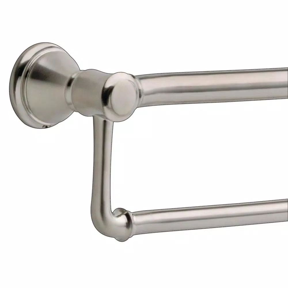 Delta Decor Assist Traditional 24 in. Towel Bar with Integrated Assist Bar, Stainless Steel