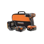 RIDGID 18V SubCompact Brushless 1/2 in. Drill Driver Kit with (2) 2.0 Ah Batteries, Charger, and Bag thumbnail 1
