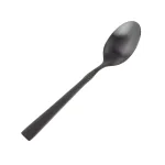 Megachef Cravat 20-Piece Matte Black Flatware Set, 18/10 Stainless Steel Silverware Service for 4 thumbnail 3