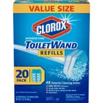 Clorox ToiletWand Disinfecting Toilet Bowl Cleaner Refill Pads, 20-Count thumbnail 1