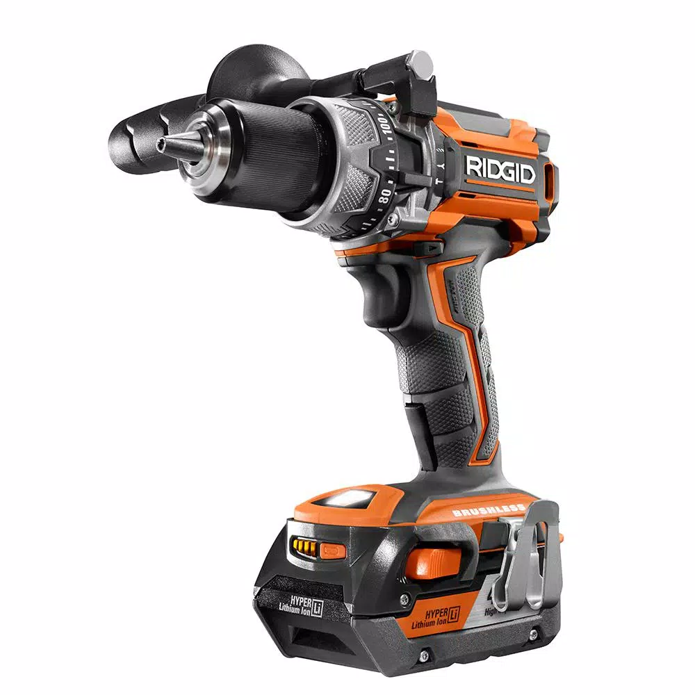 RIDGID 18V Brushless 5-Tool Combo Kit with Bonus 1.5 Ah Batteries