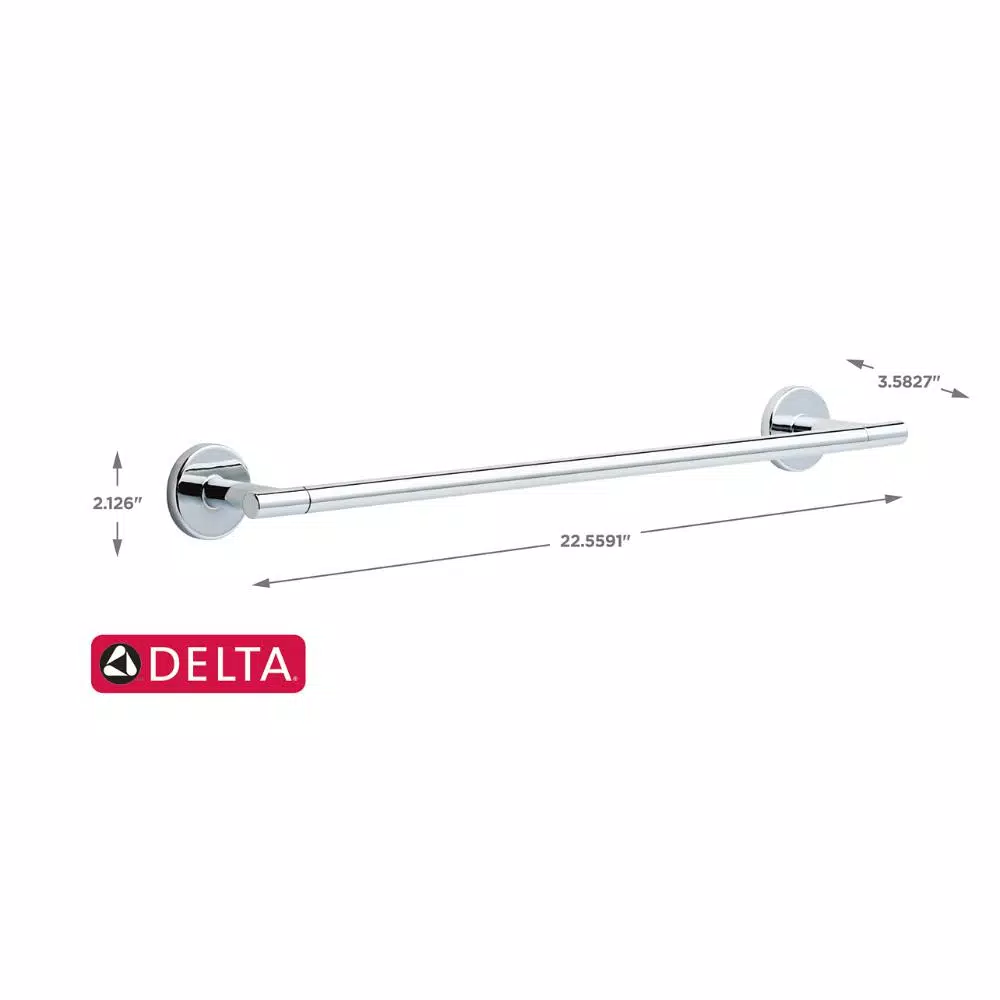 Delta Lyndall 18 in. Chrome Towel Bar