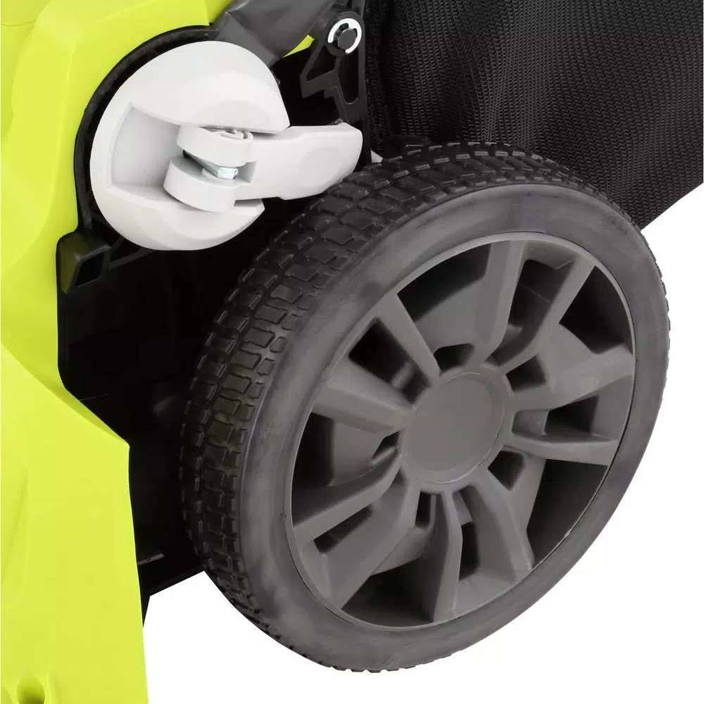 RYOBI 16 in. ONE+ 18V Lithium-Ion Hybrid Walk Behind Push Lawn Mower with (2) 4.0 Ah Batteries and Charger