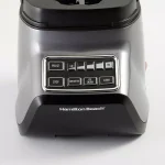 Hamilton Beach Sound Shield 950 Blender, 52 oz Glass Jar, 950W Peak Power, Grey thumbnail 4