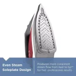 BLACK+DECKER Vitessa Advanced Steam Iron, 1200W, Red thumbnail 4
