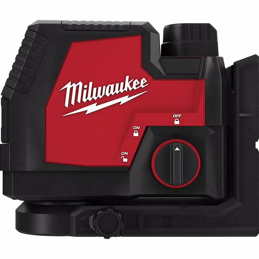 Milwaukee REDLITHIUM USB Green Cross Line Laser Level, 100 ft. Range