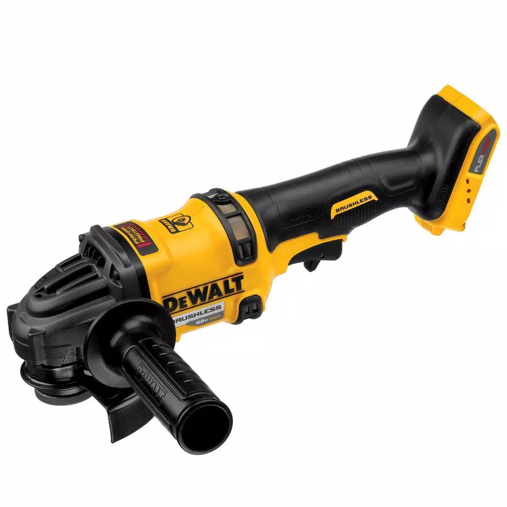 DEWALT FLEXVOLT 60V MAX Cordless Brushless 4-1/2 in. to 6 in. Angle Grinder with Kickback Brake (Tool Only)