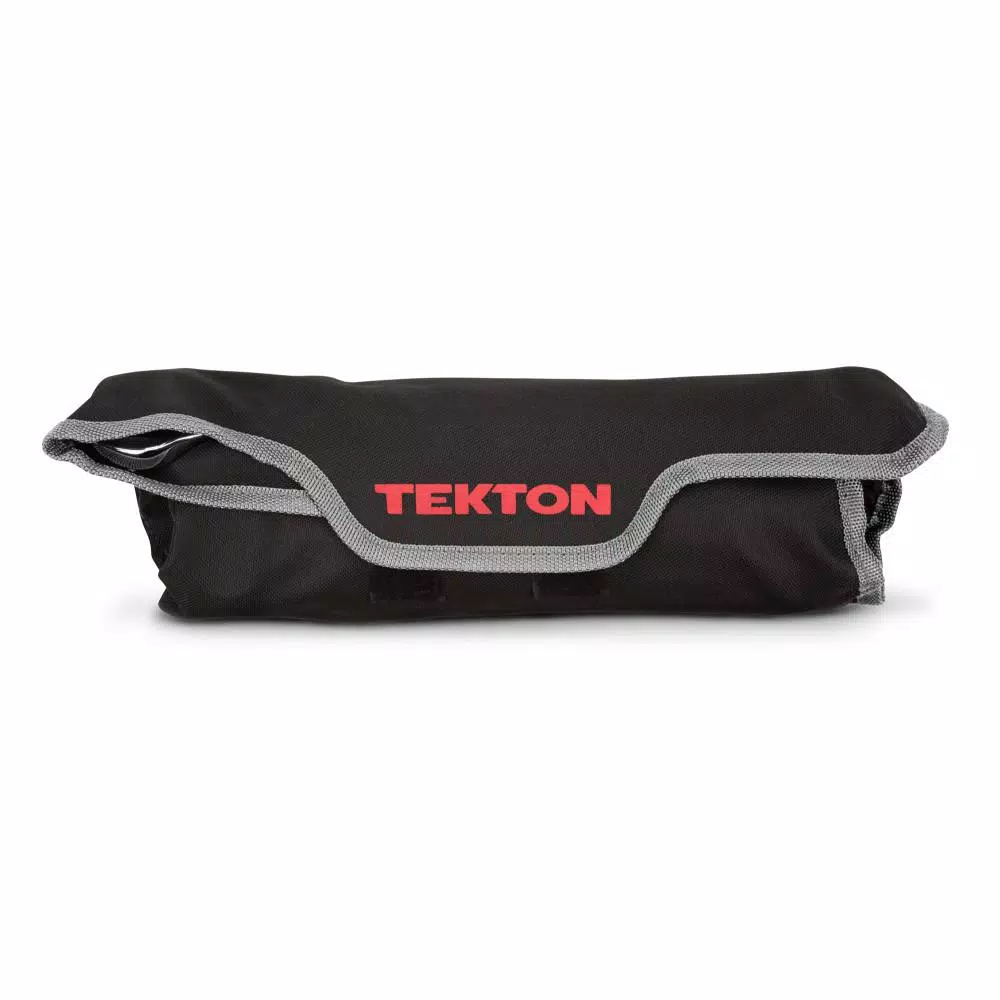 TEKTON 15-Tool Combination Wrench Roll-Up Pouch, 1/4 in. to 1 in.