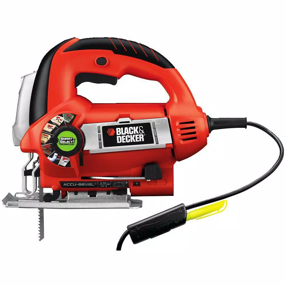 BLACK+DECKER JS670V LineFinder Orbital Jigsaw with SmartSelect Technology