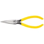 Klein Tools 6 in. Long Nose Pliers with Knurled Jaws thumbnail 1