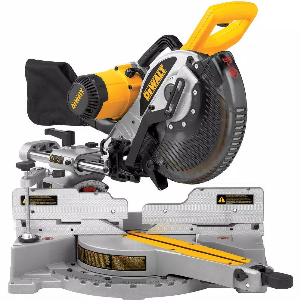 DEWALT 10 in. Double Bevel Sliding Compound Miter Saw, DW717