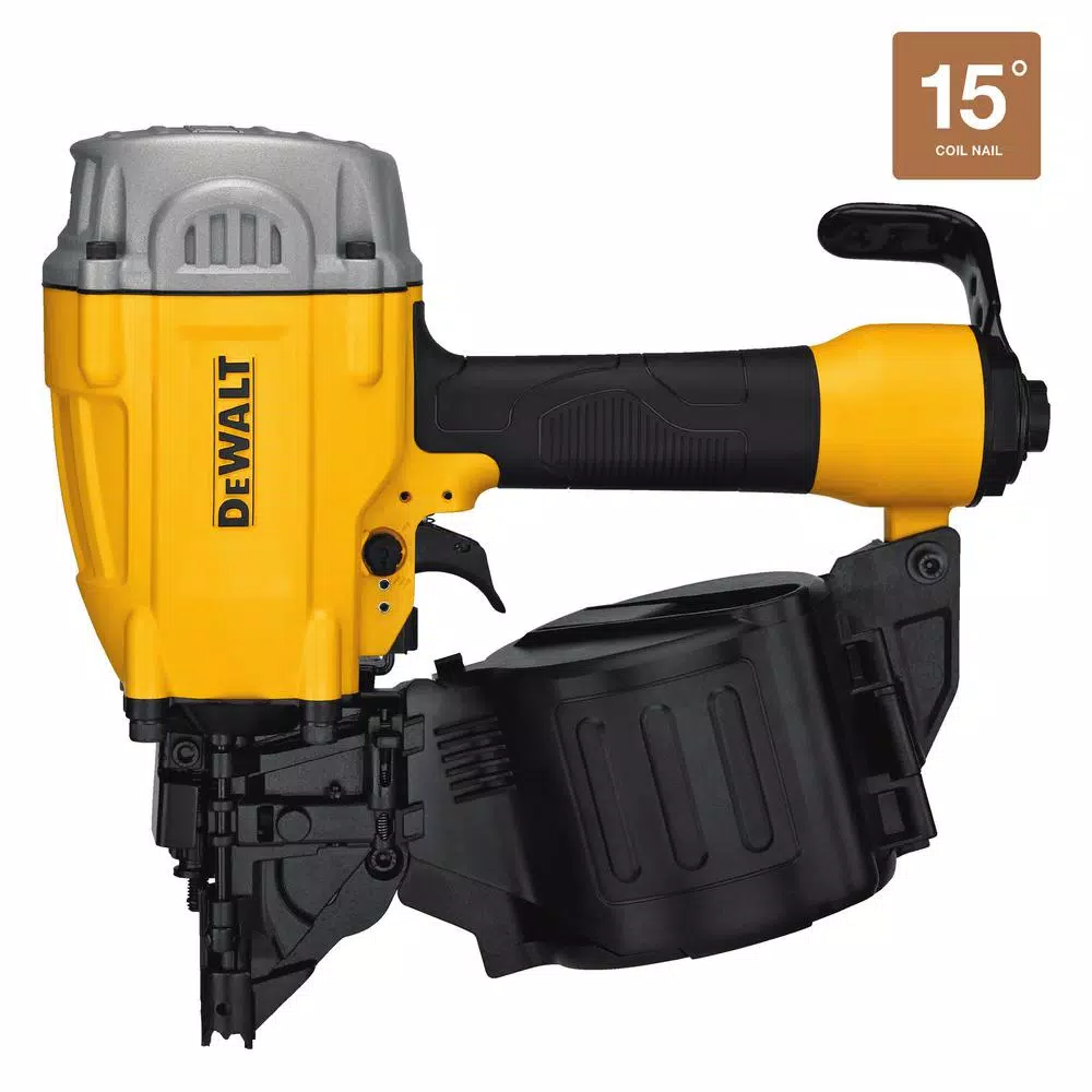 DEWALT DWF83C 15° Pneumatic Coil Framing Nailer
