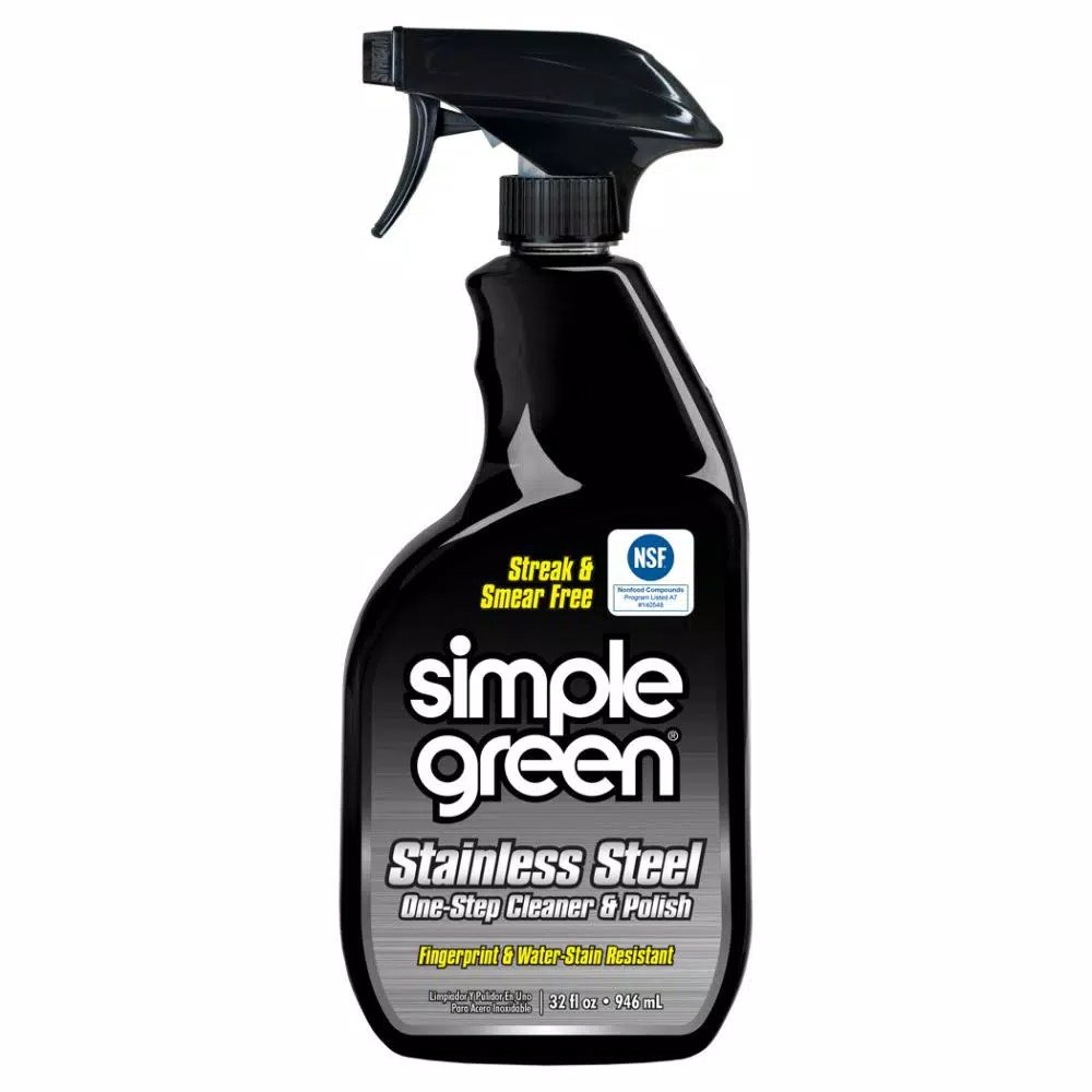 Simple Green Stainless Steel Cleaner, 32 oz. Liquid Spray
