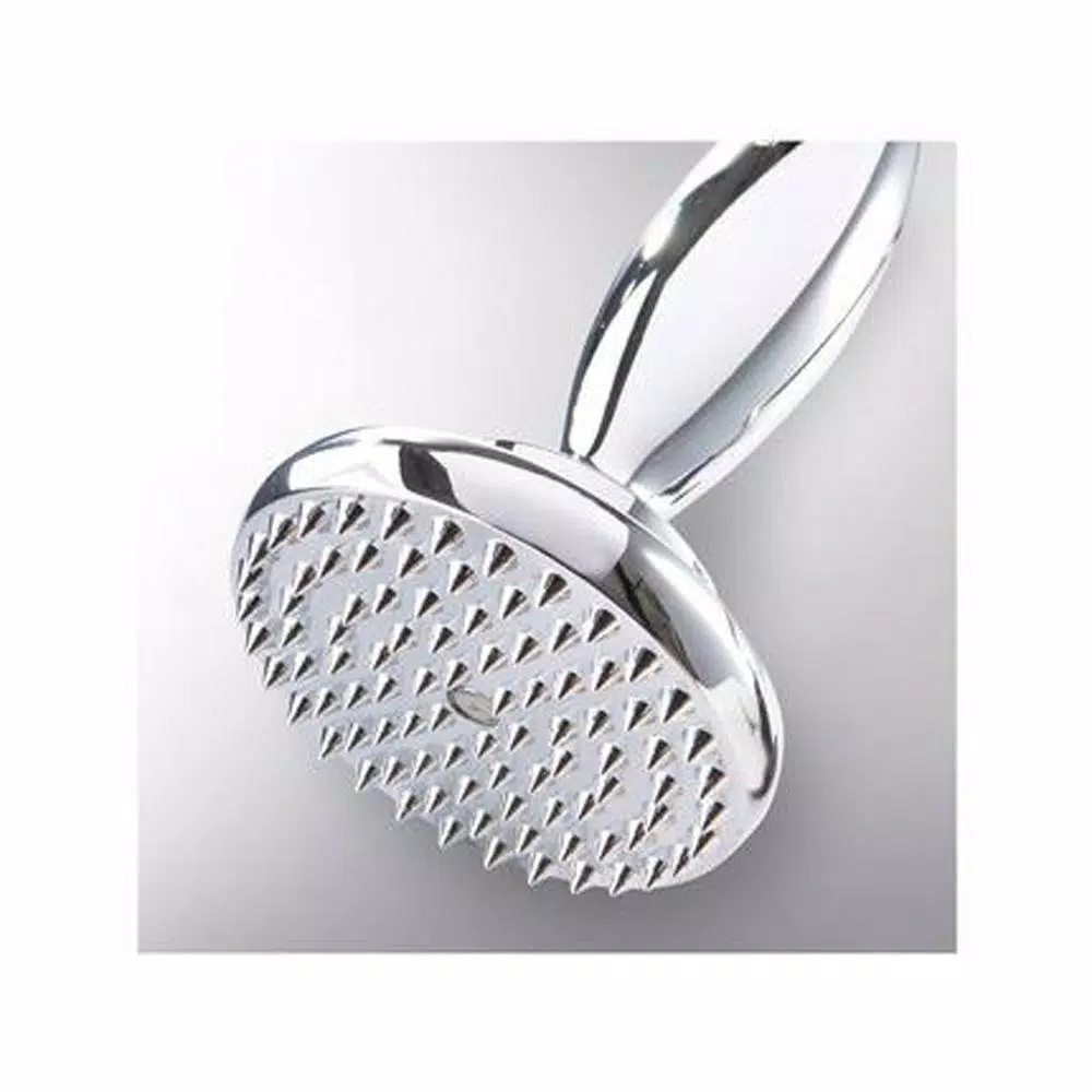 Unbranded 3.5 in. Chrome Plated Meat Tenderizer with Reversible Base