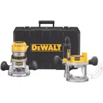 DEWALT 2-1/4 HP Variable Speed Router Combo Kit with Fixed and Plunge Bases thumbnail 1