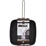 Starfrit The Rock 10.2 in. Aluminum Nonstick Grill Pan, Black Speckle thumbnail 4