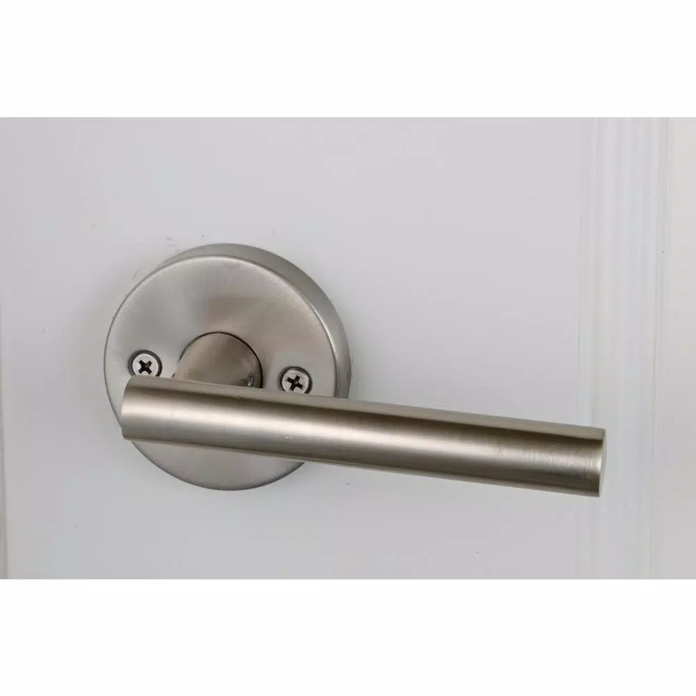 Design House Eastport Satin Nickel Passage Door Lever - Interior Hall/Closet