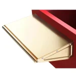 Great Northern Popcorn Red Replacement Machine Cart & Stand with Side Shelf thumbnail 2