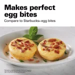 Hamilton Beach Egg Bites and Poached Egg Maker, Grey thumbnail 5