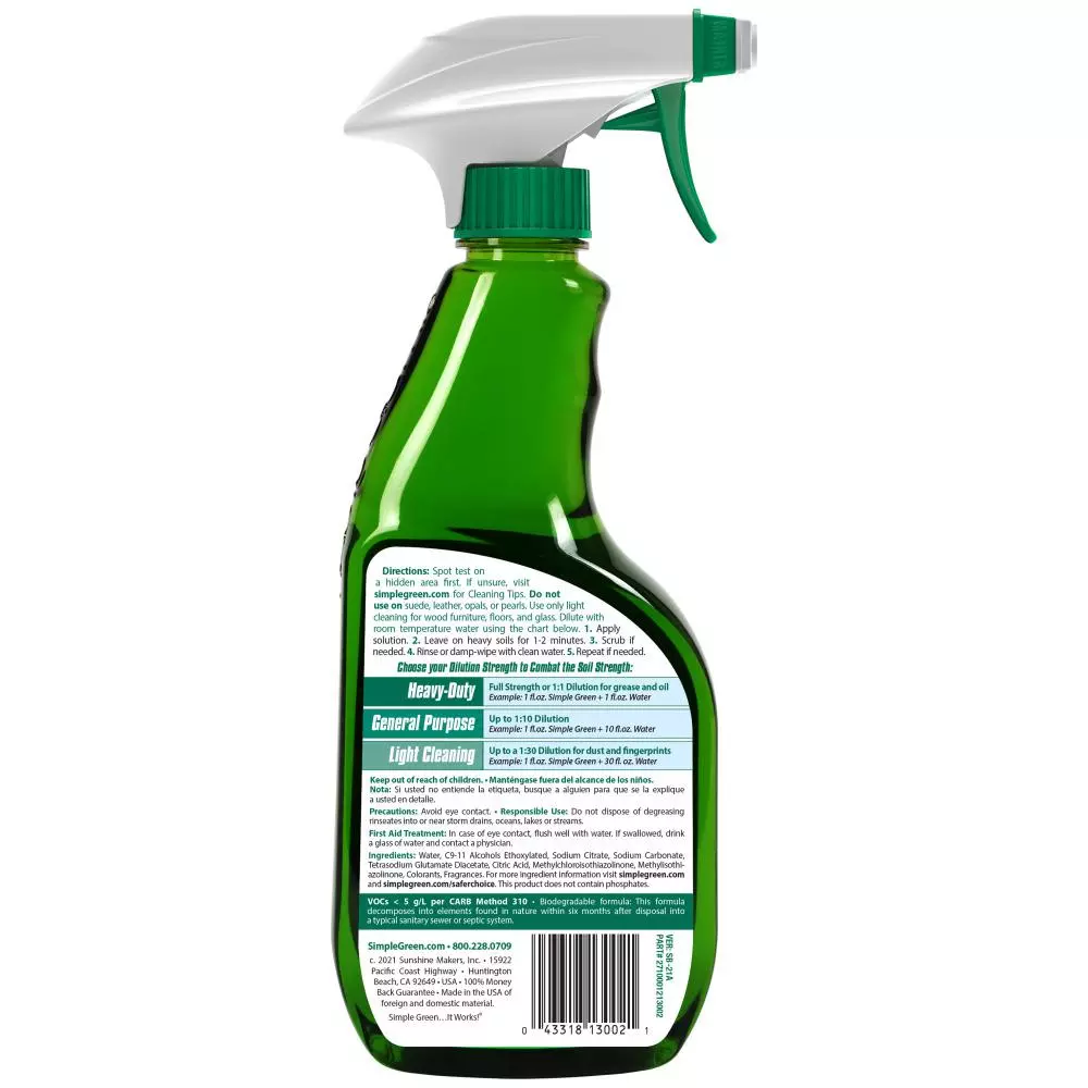 Simple Green All-Purpose Cleaner & Degreaser, 16 oz. Concentrated Liquid