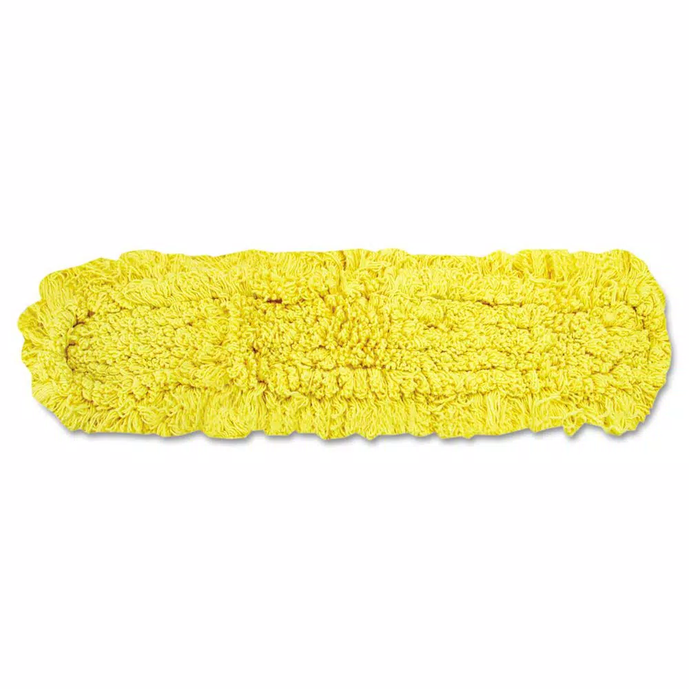 Rubbermaid Commercial Products Trapper 5 in. x 18 in. Commercial Looped-End Dust Mop Head