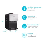 Avalon Countertop Top Loading Water Cooler Dispenser, 3 Temperatures, Stainless Steel thumbnail 4