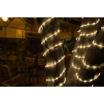 DEERPORT DECOR 16 ft. Soft White Mini LED Rope Light Decoration, Indoor/Outdoor, 2-Pack thumbnail 5