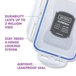 Lock & Lock Easy Essentials 14-Piece Rectangular Food Storage Container Set, BPA-Free thumbnail 5