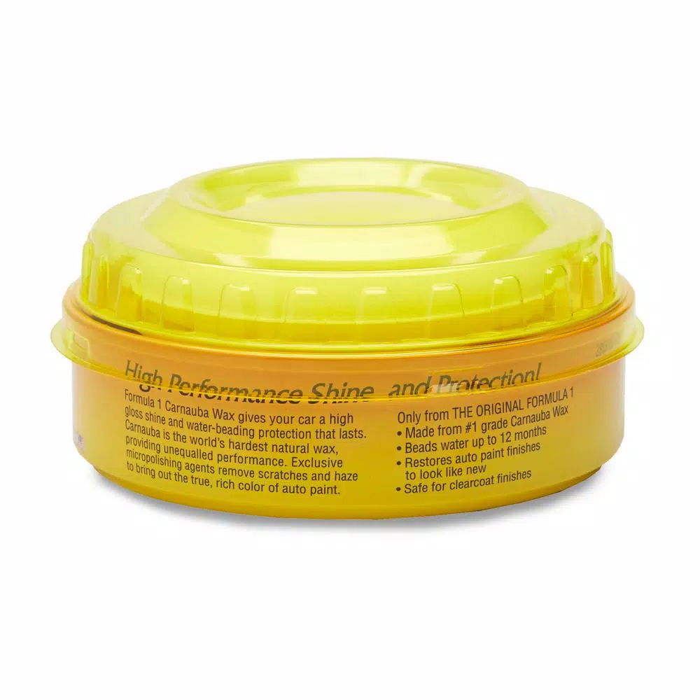 Formula 1 Carnauba Paste Wax 8 oz. - High Gloss Car Paint Protectant