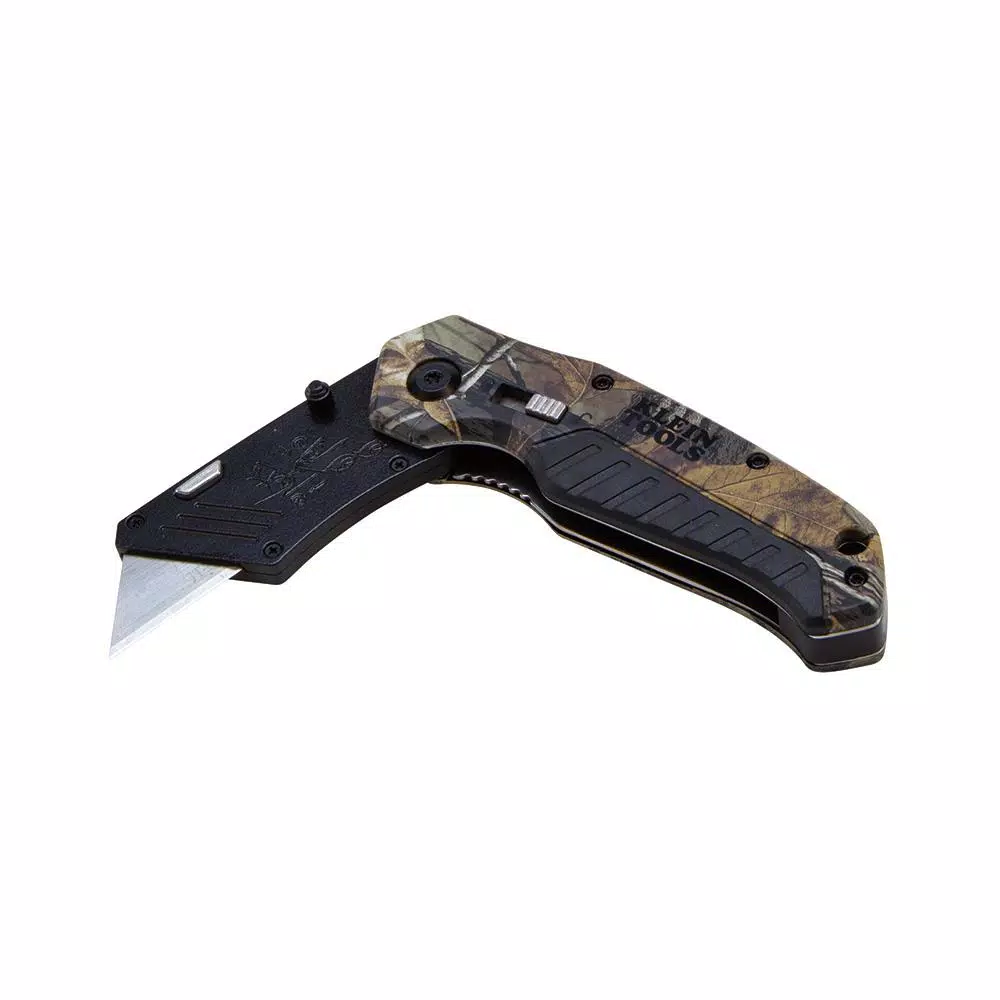 Klein Tools 6 in. Realtree AP-XTRA Camo Assisted Open Folding Utility Knife