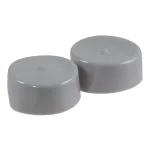 CURT 1.98" Bearing Protector Dust Covers, Gray Plastic (2-Pack) thumbnail 3