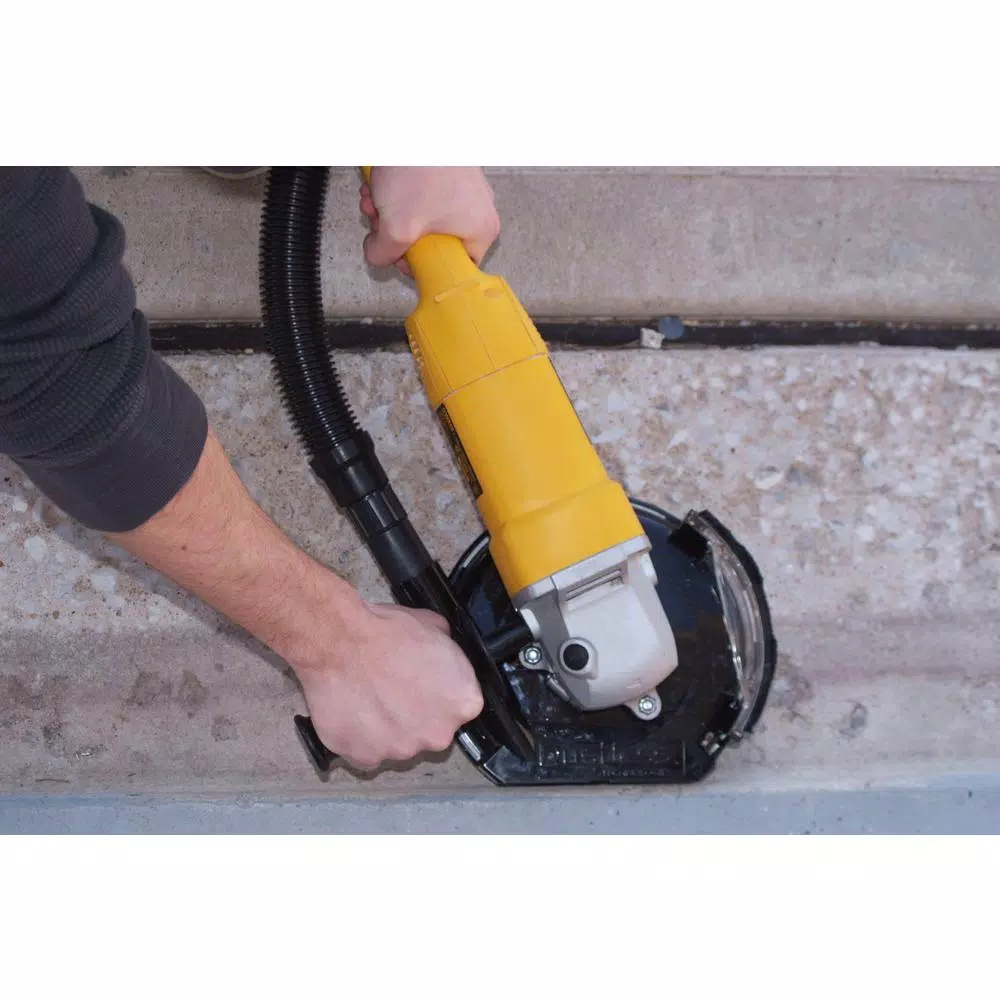 Dustless Technologies 7 in. Universal Dust Shroud Pro for Angle Grinders, Fits 6 in. to 9 in. Grinders