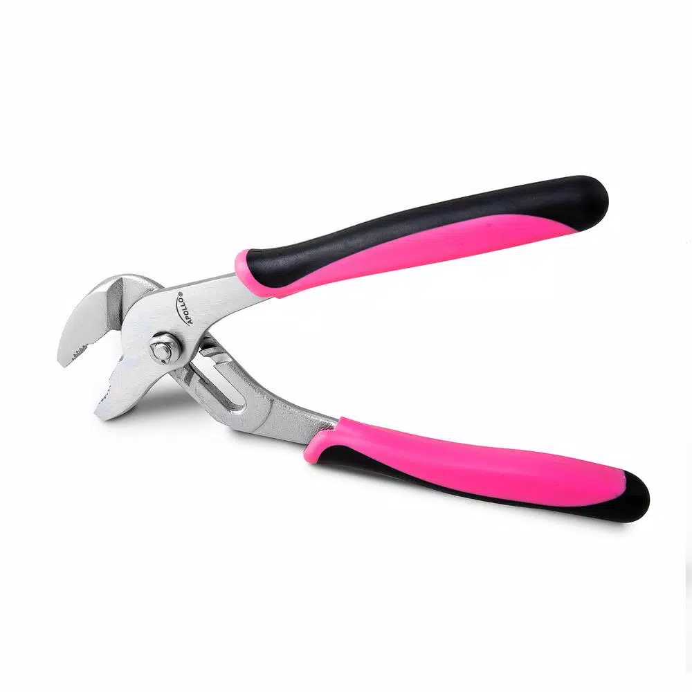 Apollo Tools 3-Piece Pink Pliers Set - 6 in., 6.5 in., and 8 in. Hand Tools