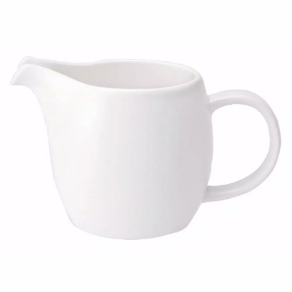 Oneida Verge White Porcelain Creamers, 3.25 oz. (Set of 48)