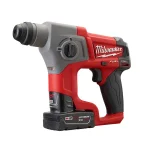 Milwaukee M12 FUEL 12V SDS-Plus Cordless Rotary Hammer Kit with 4.0 Ah Battery and Charger thumbnail 4