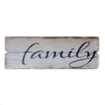 Unbranded Boulder Innovations "Family" Printed Wood Wall Art - 12 x 36 in. Rustic Farmhouse Sign thumbnail 2