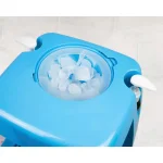Nostalgia Blue Countertop Snow Cone Machine with 240 oz. Capacity and Stainless Steel Blades thumbnail 3