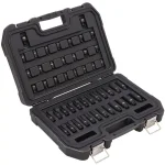 DEWALT 48-Piece 1/4 in. Drive Metric and SAE Impact Socket Set with DirectTorque Technology thumbnail 1