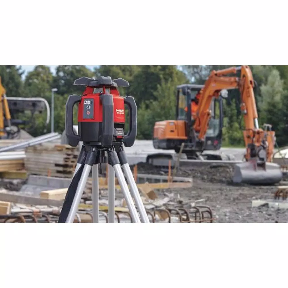 Hilti PUA 25 Portable Laser Level Tripod with Metal Head and Spiked Feet