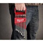 Milwaukee 17-Piece SAE Ratcheting Wrench and TORQUE LOCK™ Locking Pliers Mechanic Tool Set thumbnail 13