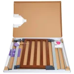 Munchkin Auto Close Modern Baby Gate, 29 in. Tall, Wood and Steel Design thumbnail 6