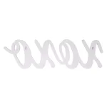 Pinnacle Script XOXO White Wood Decorative Sign - Large Handcrafted Farmhouse Wall Decor thumbnail 4