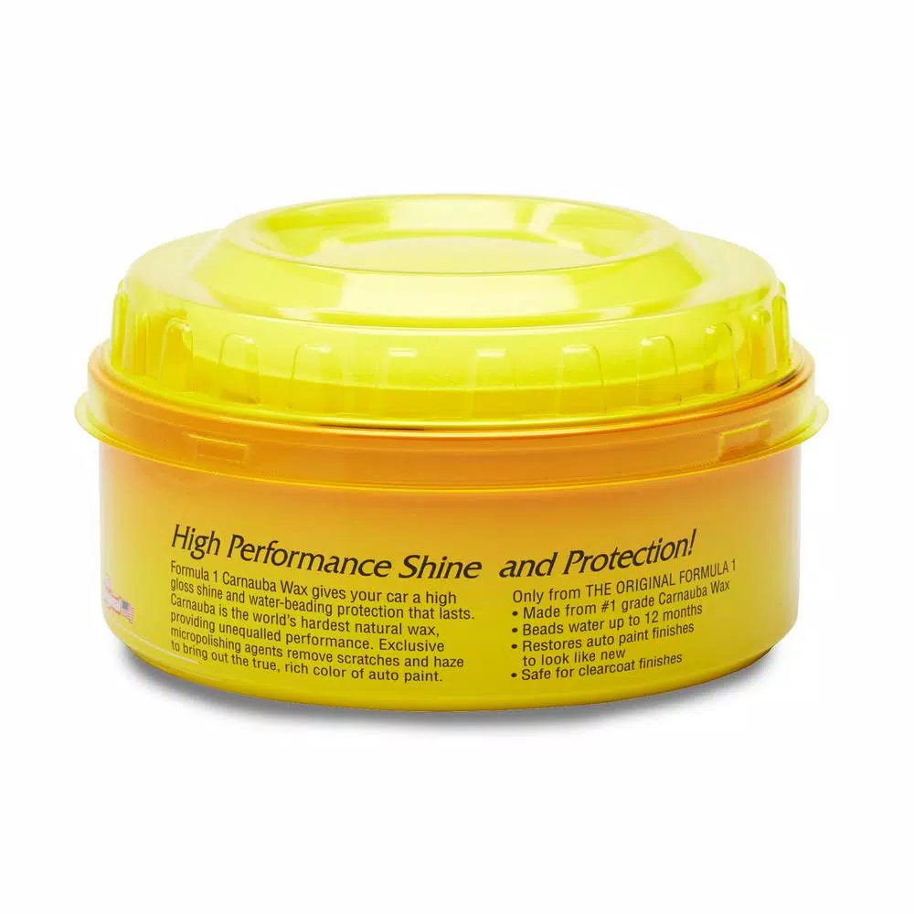 Formula 1 Carnauba Paste Wax, 12 oz.