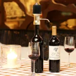 MegaChef One-Touch Portable Electric Wine Aerator and Dispenser - Light Gold thumbnail 4