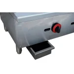 SABA 36 in. Commercial Gas Griddle, 3 Burners, Stainless Steel thumbnail 3