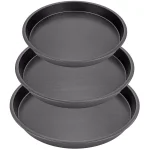 Southern Homewares 3-Piece Non-Stick Round Baking Pan Set, 8 in., 9 in., and 10 in. thumbnail 1