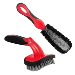 Barrett-Jackson Tire and Wheel Brush Kit with Ergonomic Handles thumbnail 1
